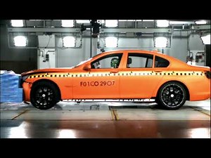 BMW 7 series Crash Test