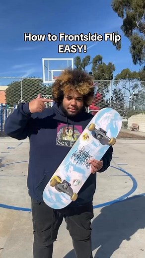 How to Frontside Flip easy!!! … #skateboarding #skate #funnyvideos #skateboard #skatelife #skateboardingisfun | shoelacebelt