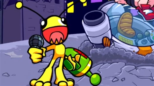 【fnfmod】冷门优质同人 Alien Hominid Revival 官方引擎版全流程通关