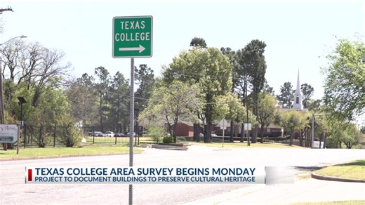 Tyler surveying historic buildings near Texas College