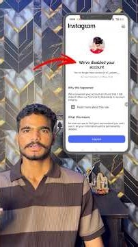 Instagram We Disabled Your Account Problem Fix 2026 | New Recovery Method