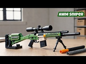 How to build | Lego AWM Sniper Gun #legostyle #legobrick #speedbuild #legomilitary