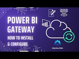 How to install, configure, and deploy a Power BI Data Gateway for automated Power BI Refreshes!
