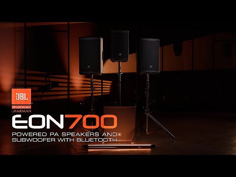 JBL Pro EON700 Powered PA Loudspeakers: Quick Look