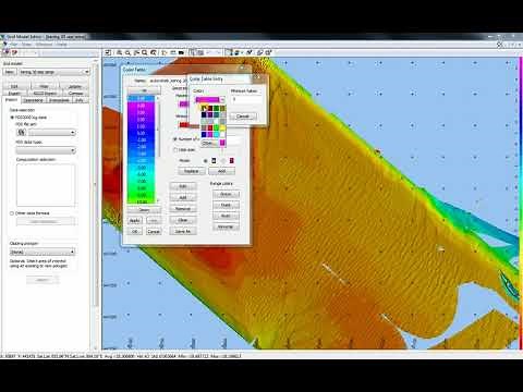 Creating and editing a Color Table