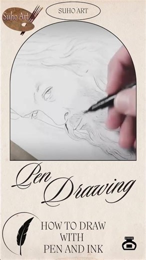 Celebrities Come to Life: Pen and Ink Drawing Technique