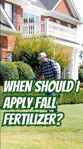 Fall Fertilizer Timing Tips from DoMyOwn.com