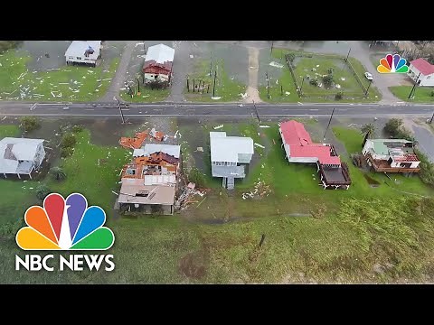 Watch: Aerial Video Shows Extensive Hurricane Ida Damage