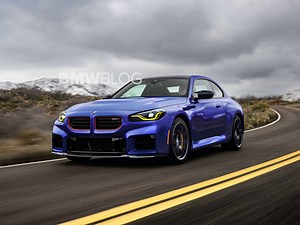 BMW M2 CS Rendered In Velvet Blue Ahead Of 2025 Launch