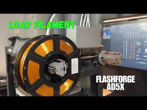 Getting Started with the FlashForge AD5X: Loading Your First Filament