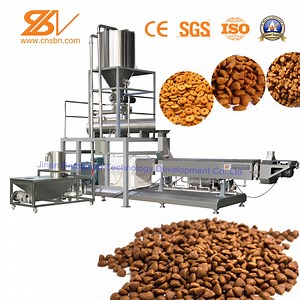 [Hot Item] Automatic Stainless Steel Intelligent Pet Food Extruder Line Pet Food Machinery