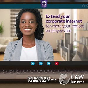 With Distributed Workforce, your remote employees will enjoy the best available connectivity with business-grade security and control, through a solution that is easy to deploy and access. Contact us to learn more: https://bit.ly/2SutRp7 | C&W Business