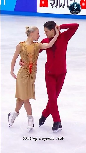 Gilles & Poirier Stunning Ice Dance 🤯 | World Championships 2025 ⛸️ #figureskating #icedance