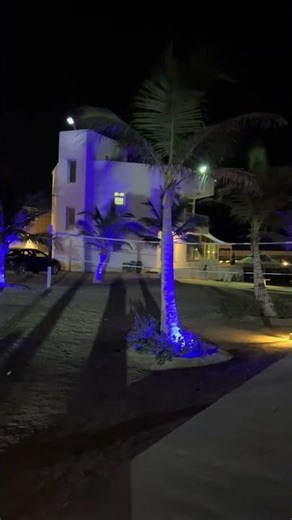 Obhur beach resort jeddah night view