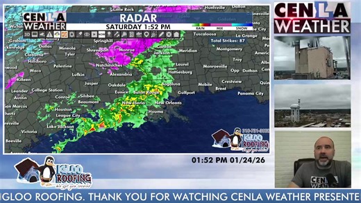 Cenla Weather Update | Meteorologist Nick Mikulas
