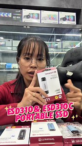 1.2K views · 12 reactions | ESD310 & ESD300 Portable SSD | Portable SSDs● USB Type : USB Type-A/USB Type-C● Connection Interface : USB 10Gbps● Flash Type : 3D NAND flash | CC Store | Facebook