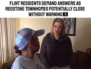 265K views · 2.4K reactions | Flint residents demand answers as Redstone Townhomes potentially close without warning #ericjaystreetnews Mid-Michigan NOW Part 4 | Eric Johnson | Facebook