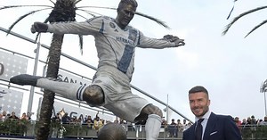 The David Beckham Statue Prank
