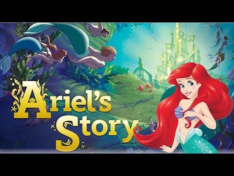 Disney Princess Ariels Story Read Along for kids - Bedtime Story