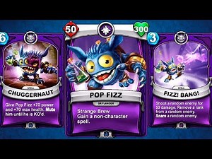 Pop Fizz Gameplay | Skylanders Battlecast