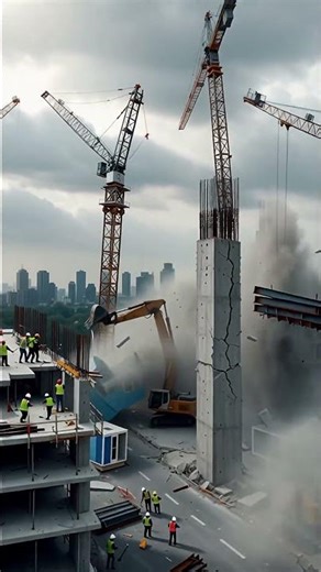 Unbelievable Construction Fail #Shorts