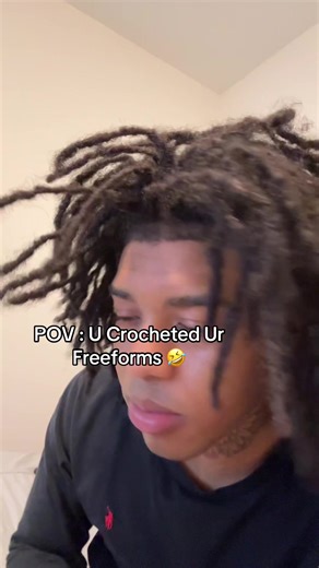 Nah nfs don’t even troll, ts got me tight 🤣💔 #freeform #freeformdreads #dreadlocks #dreads #locs