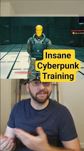 Insane cyberpunk training #gaming #rpg #tabletopgaming #cyberpunk2077 #cyberpunkedgerunners