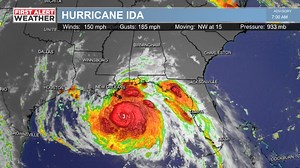 8.6K views · 47 reactions | Updated forecast advisory as Hurricane Ida closes in. We could have some wind gusts topping 30 mph as the system crosses our area starting tomorrow. Some data indicating far outer bands could lift into southwest counties this evening. We will need to monitor this activity for a risk for an isolated tornado. Stay tuned for more updates on the First Alert Weather App. | Wes Wyatt WBRC | Facebook