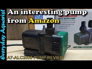 Seabillion A7 ALC Series Submersible Aquarium Pump | NO.17 Frequency Conversion Water Pump REVIEW