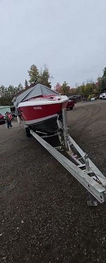 moving a 30 feet donzi boat with mahindra 1626h compact tractor #foryou #unbelievably #mahindra