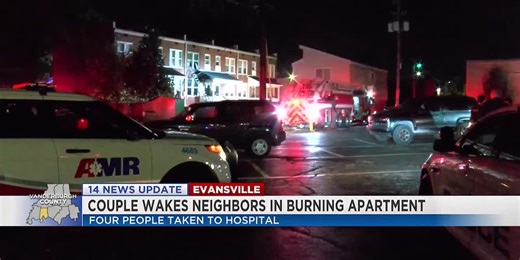 WATCH: Emotional 911 call released after apartment fire sends four people to hospital