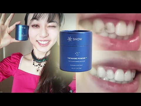 I REMOVED MY STAINS IN 1 USE!! - SNOW Magic Powder Review
