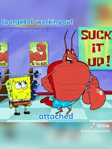 SpongeBob's Transformation into a Muscle-Bound Powerhouse