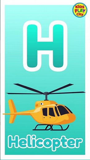 🎵 Learn the Letter H | H is for Hat, Hen, House, Horse & Helicopter 🎩🐔🏠🐎🚁 | Fun ABC Song for Kids 🌟