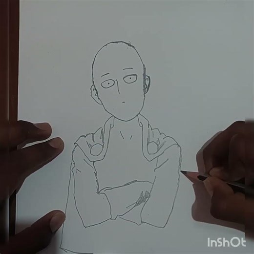 how to draw one punch man
