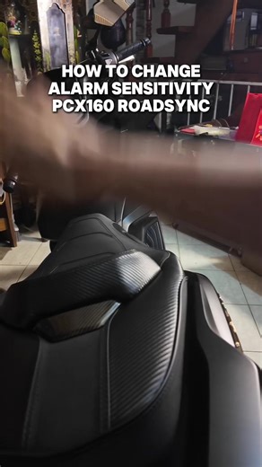 How to Change Alarm Sensitivity in PCX160 Roadsync