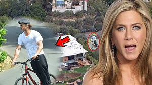 HOT: Brad Pitt cycled to visit Jennifer Aniston's residence many times