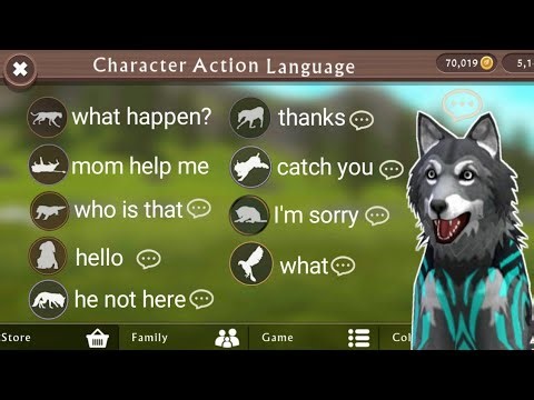 Wildcraft New Character Actions language can animals talk😱 translate animal language to human 😮