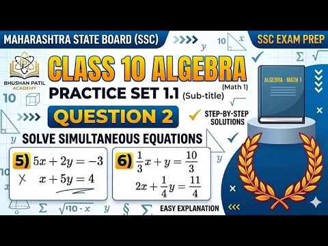 Linear Equations In Two Variables Class 10th 