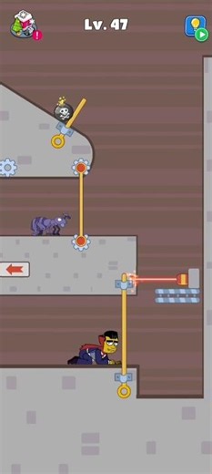 Prison Escape Game Level-47#gaming #shortfeed #games #youtubeshorts #shortsvideo .