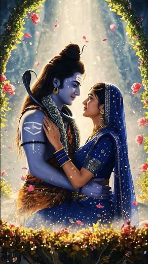 Har har Mahadev ❤️🙏🚩 Mahadev Parvati love video har har Mahadev