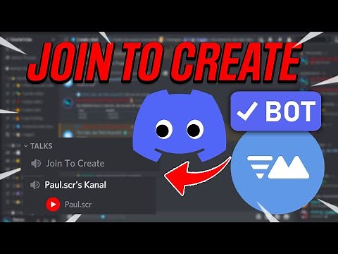 Join to Create/Tempchannel erstellen [EINFACH] Tutorial