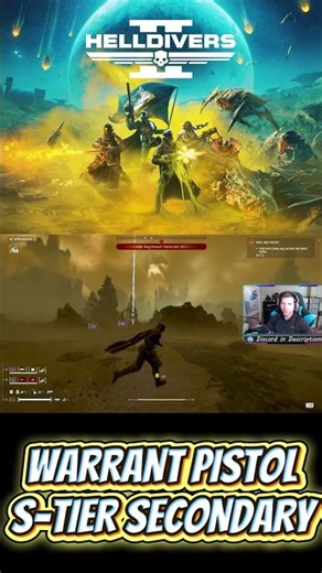 Warrant Pistol S-Tier ??? - HELLDIVERS II