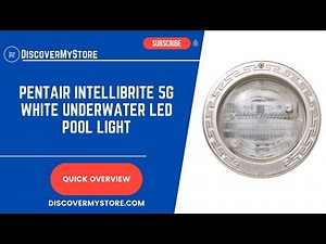 Pentair 601301 IntelliBrite 5G White Underwater LED Pool Light