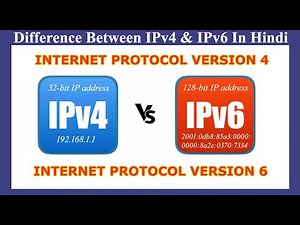 IPv4 Vs IPv6: Difference Between IPv4 And IPv6 In Hindi