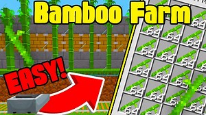 Minecraft 1.20+ Automatic Bamboo Farm Tutorial