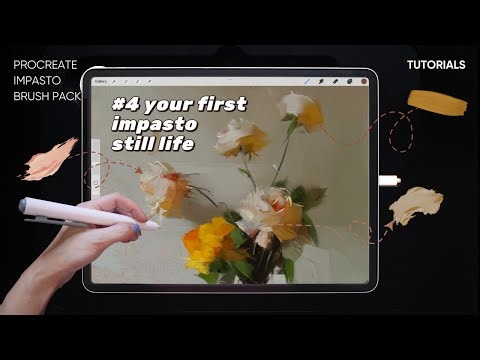 3D Still Life in Procreate - Advanced Procreate Impasto techniques