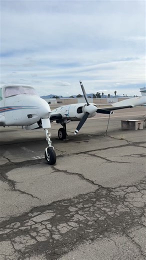 Today, Hal moved to his new home base next to my 310 at KSEE #airport #airplane #pilot | Josephfiel Rivera Geniza