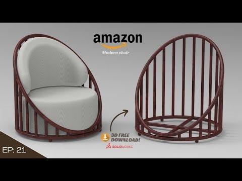 Solid works - Furniture Design | Amazon Sofa | Concept Table-chair | EP21