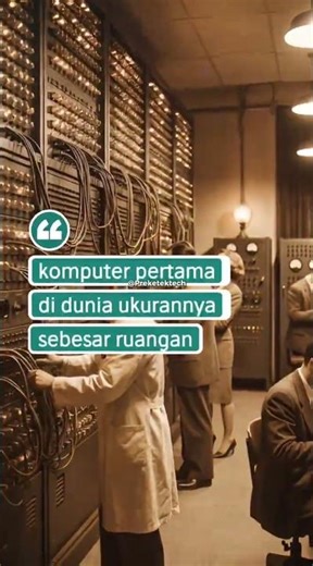Komputer Pertama Sebesar Ruangan